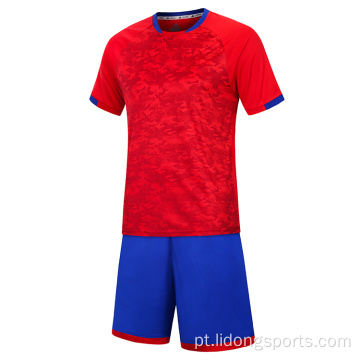 Jersey de futebol sublimação por atacado uniforme de futebol